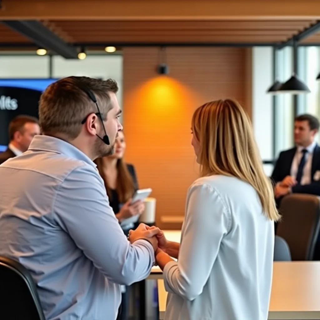 Professionele netwerkbijeenkomst in moderne kantoorruimte in Den Haag