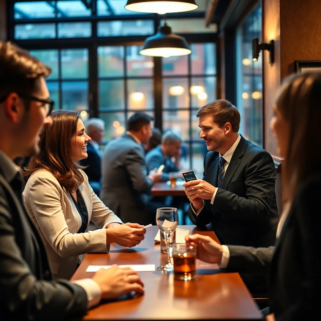 Professionele netwerkbijeenkomst met Nederlandse professionals in gesprek